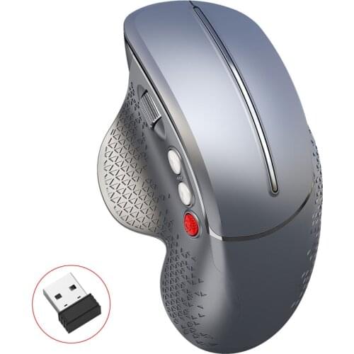 The new vertical wireless mouse 2.4G office game ergonomic mouse feel comfortable to hold
