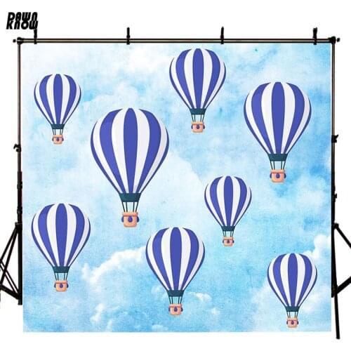 DAWNKNOW Balloon Vinyl Photography Background For Newborn Sailing Photo Shoot Backdrop For Personal Photo Studio G-1000