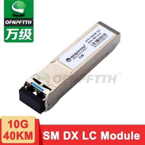 10G SFP Optical Transceiver Modules DWDM 40KM Singlemode LC Dual Fiber