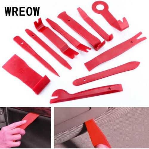 11Pcs/Set Removal Pry Tool Car Interior Auto Door Dash Trim Stereo Pry Tool Clip Panel Radio Audio Installer Repair Tool