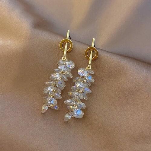 2020 New Fahion Womens Earrings Elegant Fish Shape Drop Earrings for Women Bijoux Korean Boucle Gifts Wedding Jewelry Wholesale