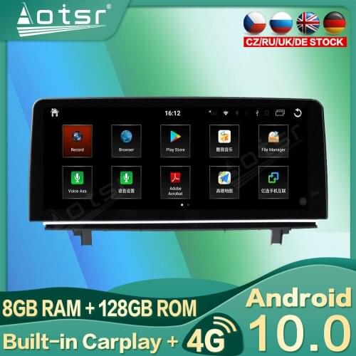 For BMW X1 Series F48 2016 - 2021 Android 10 8+128GB Car GPS Navigation Multimedia Player Auto Touch Stereo Video 4G LTE carplay