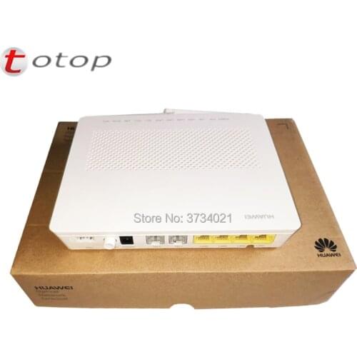 Free Shipping 100% original new Huawei HG8245H GPON ONU 4GE+2TEL+WIFI English firmware SIP wired Terminal