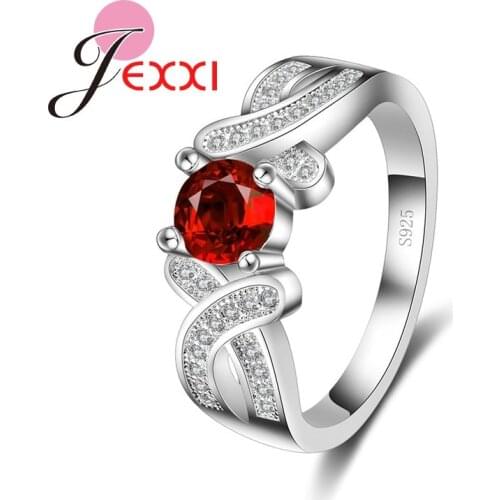 Free Shipping Wholesale Jewelry Rings Fashion Stamp Silver Rhinestone Cross Inlaid Women Wedding Rings