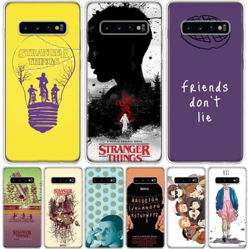 Stranger Things 3 Phone Case for Samsung Galaxy S10 S20 Ultra Note 10 9 8 S9 S8 S7 J4 J6 J8 Plus Lite + Popular Cover Capa