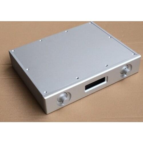 ES9018 full aluminum amplifier chassis / DAC decoder case / AMP case Enclosure / Box DIY ( 321*62*252mm)