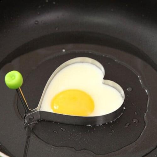 Stainless Steel Fried Egg Shaper egg Pancake Ring Mould Mold Kitchen Cooking Tools Stainless Steel kitchen cooking tool unique