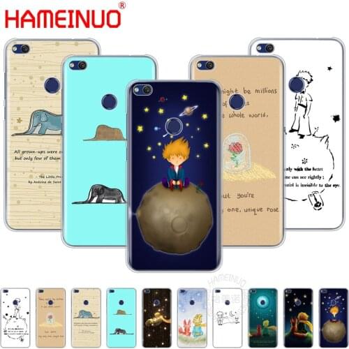 HAMEINUO little prince fox quotes Cover phone Case for huawei Ascend P7 P8 P9 P10 P20 lite plus G8 G7 2017 mate 8