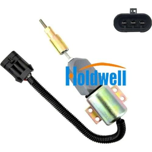 Holdwell Fuel Shut off Solenoid F1HZ-9N392-A F1HZ9N392A 12V SA-3850-12 for Ford 7.8L