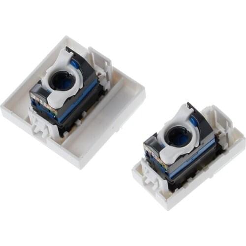 CAT6 Network Module Information Socket RJ45 8P8C Connector Adapter Keystone Jack Standard Wall Plate Au10 21 Dropship