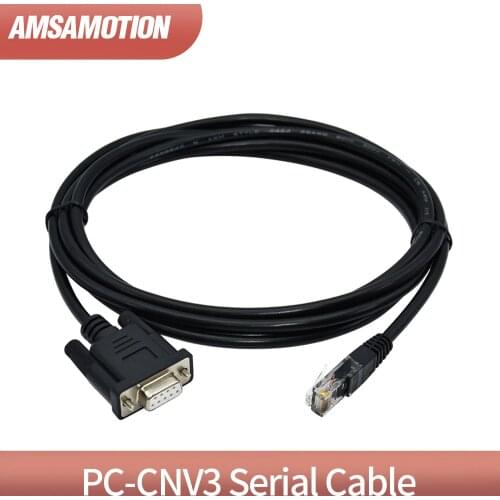 Suitable Fuji NB NJ NS NW0 Series PLC Programming Cable RS232/RS485 Interface Download Line NN-CNV3 PC-CNV3