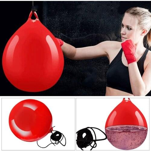 Quality 1Pcs Water Heavy Bag With Water Injector Hook Sling Heavy Bag Water Punching Bag For Household Hanging Boxing