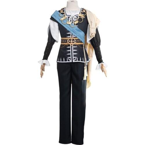 Identity V Departures Hamlet Cosplay Costumes Interpretation Star Fashion Aesop Carl Embalmer Man Shirt Pants Suit Cos Dress Up