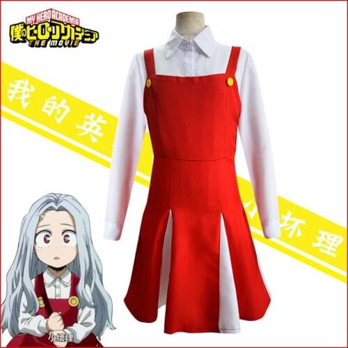 My Hero Academia Eri Cosplay Costume Dress Boku No Hero Akademia Uniform Halloween Costume Suit