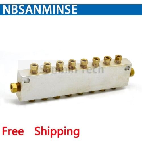 DB Type Brass Adjustable Flow Thin Oil Distributor Adjustable lubricating pump NBSANMINSE