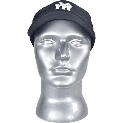 PVC Mannequin Head Wigs Hats Cap Glasses Headphone Display Model Stand Window Mannequin Head Model