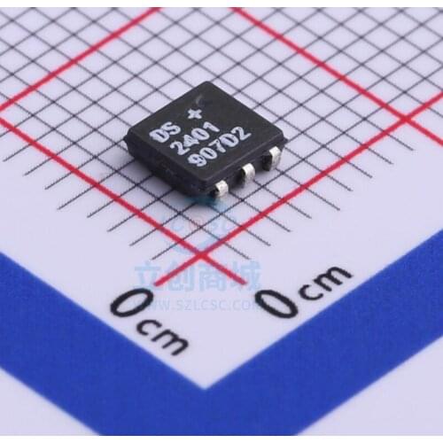 30PCS DS2401P+TR DS2401P TSOC-6 Network node chip new and original