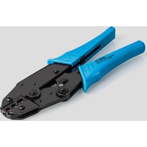EUROP STYLE ratchet crimping plier 0.5-6mm2 LY-03C multi hands crimping tool for Pre-insulated terminal block