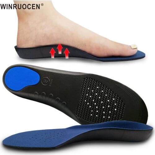 High quality Flatfoot Orthotics Orthopedic insoles Varus Feet Cushion Pads Care insoles orthopedic plantillas para los