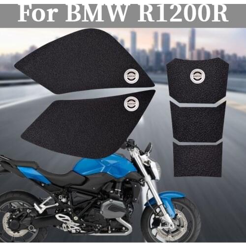 For BMW R1200R 2015-up Motorcycle Fuel Tank Side Knee Traction Non-slip Protector Pad Motorcycle Body Anti-scratch Decor Sticker