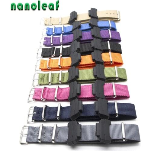 Casual Nylon Watchband For Casio G-shock Series Watch Accessories Replacement Strap Band Silver Buckle 22MM Fashion Belt