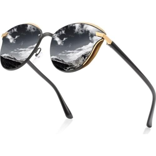 New Cat Eye Sunglasses Women Classic HD Polarized Sun Glasses Ladies Retro Brand Designer Female Sun Glasses Gafas De Sol Mujer