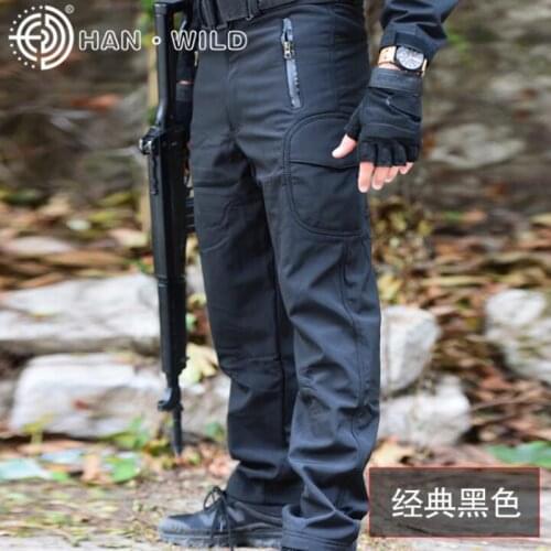 TAD Softshell Sharkskin Pants Tactical Camoufalge Hunting Pants Waterproof Men Outdoor Hiking Camping Sport Trouser
