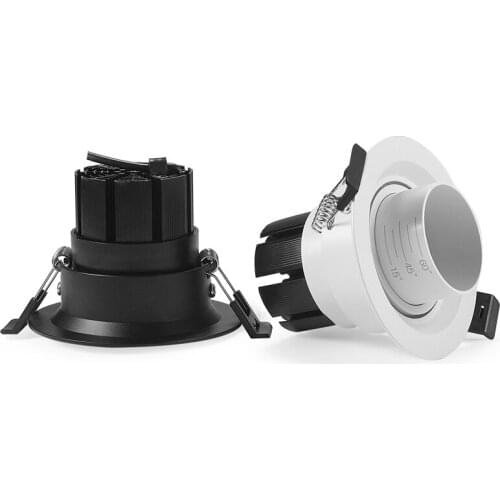 Recessed Led Downlight Lamp Adjustable focus Led Spot 3W 5W 7W 220V Lighting Living Room Bedroom Aluminum Ceiling Lamp