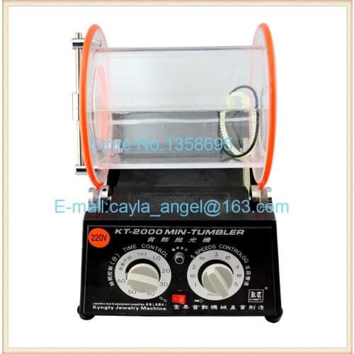 Hot Sale KT-2000 Jewelry Drum Polishing Machine,Jewelry Polishing Drum,Rock Polishing Tumbler