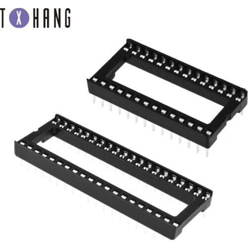 10PCS IC Socket Adaptor PCB Solder Type Socket WIDE 28PIN 40PIN diy electronics