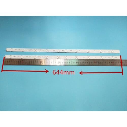 100% New KONKA KL32GT618 retrolighting LED 350177 27 10leds 64.4 centimeters 1 set= 2 parts