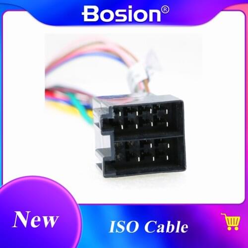 20Pin 1 SET Universal Female ISO Wiring Harness Car Radio Adaptor Connector Wire Plug and play