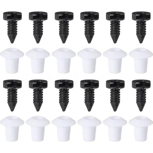 24pcs Car Styling Plastic Car Auto Rivets Fastener Interior Door Card Panel Retaining Trim Clips Fit For Land Rover