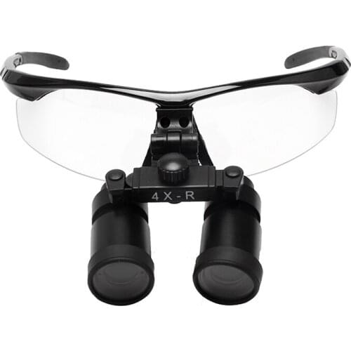 4X Dental Medical Loupes Binocular Surgical Magnifying Glass with metal frame