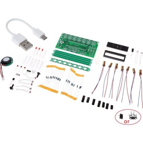 51 SCM Harp Electronic Organ Piano The music Box Puzzle Technology DIY Kit 203B