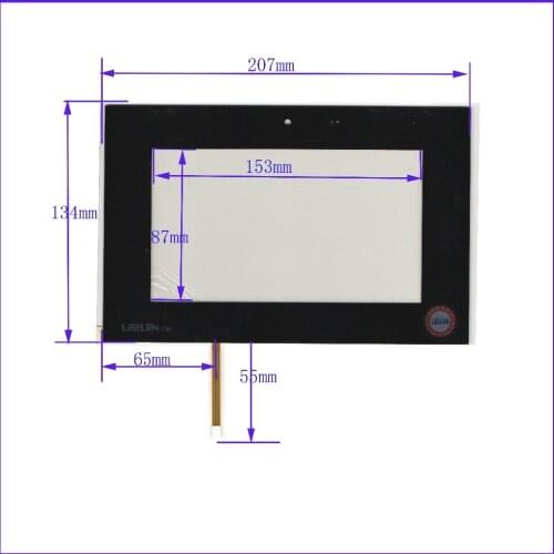 ZhiYuSun 7 Inch Touch Screen welding 207MM*134 MM for LEELEN Building interphone