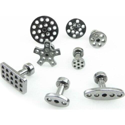 8 SIze Car Auto Tool Kit Aluminum Glue Puller Tabs For Car Suction Cup Professional Grade Dent Pulling Tab