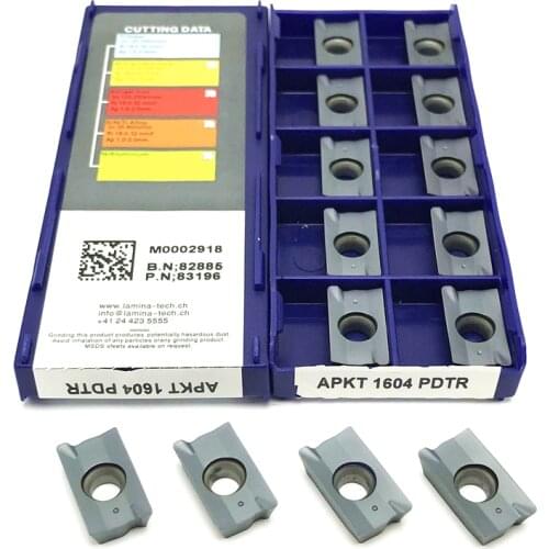 APKT1604 PDTR LT30 Carbide Insert Turning Tool CNC Milling Insert metal lathe tools APKT 1604 turning insert Cutting Tool