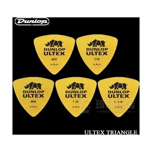 Dunlop Ultex Triangle Guitar Pick Plectrum Mediator 0.6mm-1.14mm