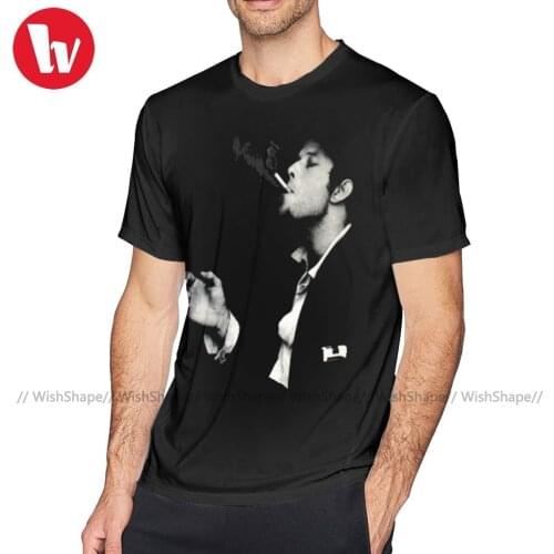 Tom Waits T Shirt Tom Waits Icon T-Shirt 4xl Short Sleeves Tee Shirt Cotton Graphic Mens Summer Awesome Tshirt