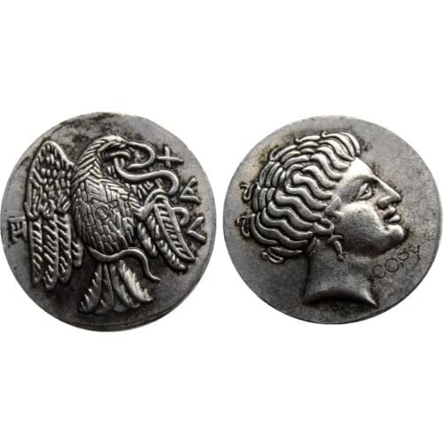 G(10)Rare Ancient Greek Coin -415 Tetradrachm Copy Coins