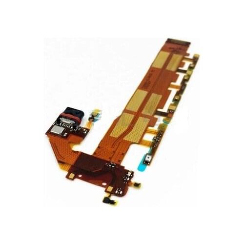 For Sony Xperia Z3+ Z4 E6533 E6553 Dual SIM Micro USB Charge Charging Power Volume Button Flex Cable