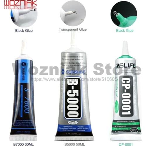Mobile Screen Glue Special screen Transparent Adhesive Border Black Gum