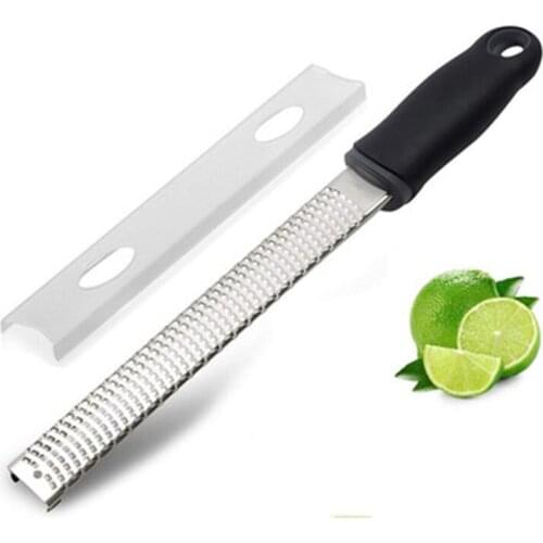 Kitchen Tools Stainless Steel Grater Cheese Cheese Grater Lemon Grater Cheese Potato Vegetable Fruit Non-Slip Handle Chopper