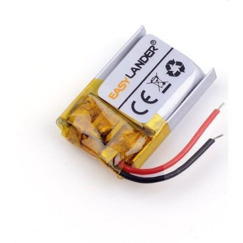 Lithium polymer battery 251214 30mAh 3.7v with Protection Board For Bluetooth Digital Products Bluetooth earphone Smart bracelet