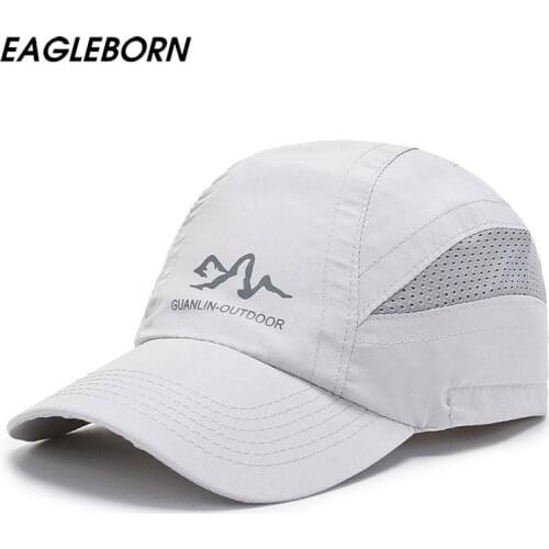 Hat Men Summer Sun Hat Baseball Cap Dad Hat Quick-drying Cap Lightweight Breathable Sun Hat Men Sports Sunscreen Baseball Caps