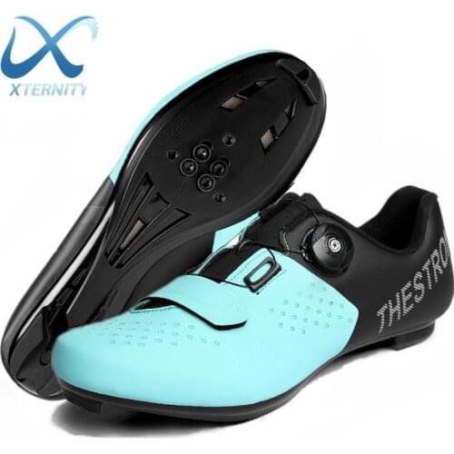 2021 New Cycling Shoes Road Bike MTB Flat Shoes Men Mountain Bicycling Sneakers Spd Athletic Shoes Cleats Zapatillas Ciclismo