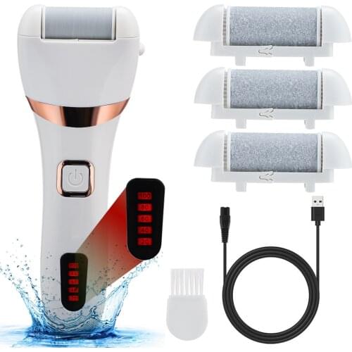 Electric Foot File Two-Speed Adjustment Pedicure Tools Dead Skin Callus Remover USB Foot Grind Machine Portable Foot Care Tool