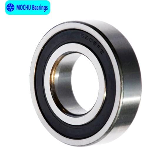 1pcs Bearing 6206 6206RS 6206RZ 6206-2RS1 6206-2RS 30x62x16 MOCHU Shielded Deep Groove Ball Bearings Single Row High Quality