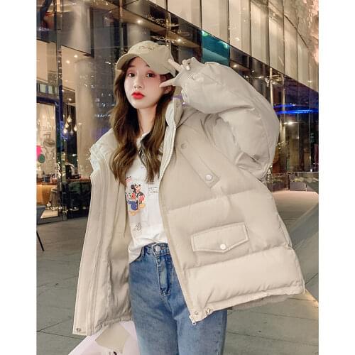 Winter Coat Women 2020 Autumn Sweet Girl Long Parkas Hooded Black Coats Korean Fashion Clothing Slim Red Jackets 11 Colors CX946